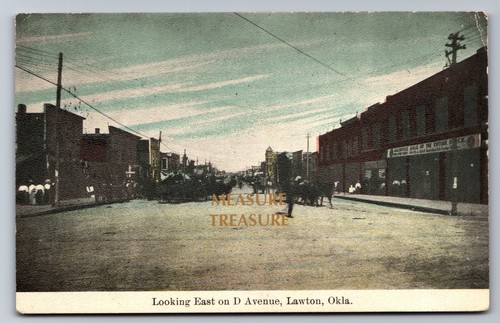 1910 lawton ok oklahoma - lawton,,