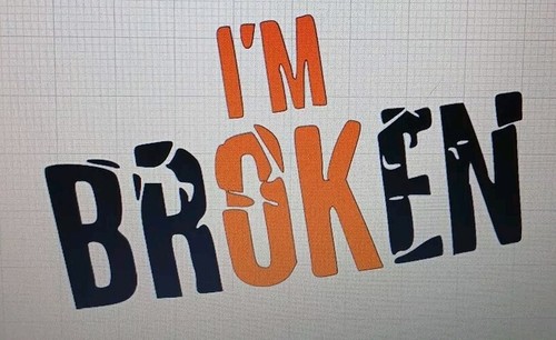 Broken ok decal - im,