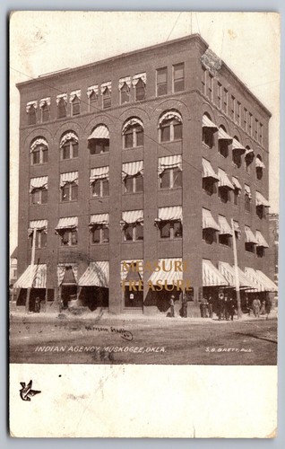 1906 muskogee ok oklahoma - c.1906,
